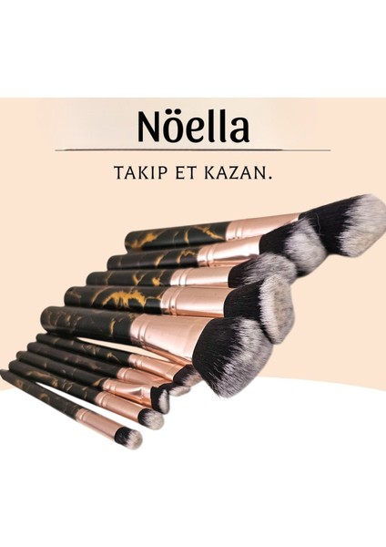 Siyah Desenli 10’lu Profesyonel Makyaj Fırça Seti – Şık Tasarım, Kusursuz Uygulama fiyatları