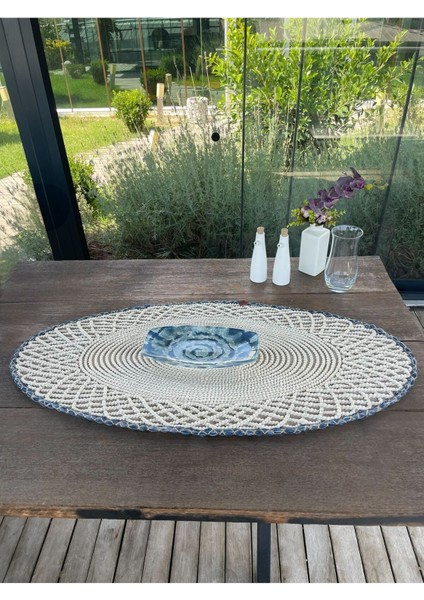 Tekstil Runner - 1 Adet - 110 x 55 cm Beyaz indirimleri