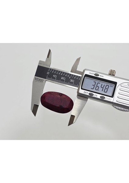 Faset Kesim Doğal Yakut Taşı 68,3 Karat ( Ruby , Rubin Stone) indirimleri