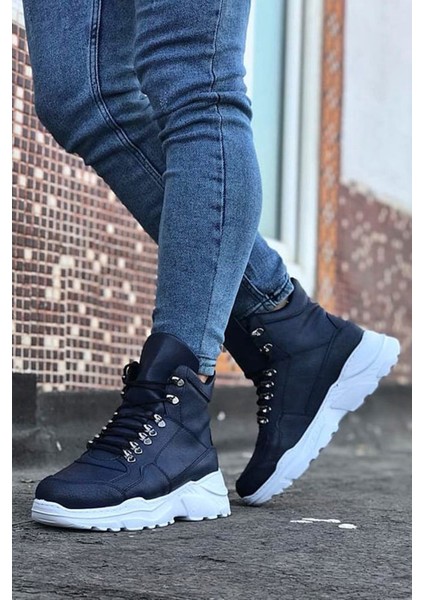 Lacivert Uzun Bağcıklı Postal Bot fiyatları