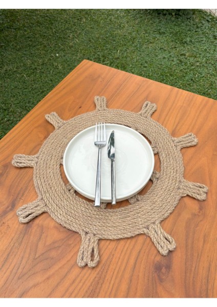 Tekstil Rustik Tarz Jüt Ip Dümen Model Amerikan Servis – El Yapımı, Leke Tutmaz Sofra Aksesuarı modelleri