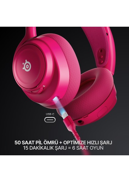 Arctis Nova 7 Gen 2 Wireless Oyun Kulaklığı - Magenta indirimleri