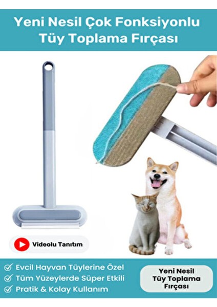 Kedi Köpek Tüy Toplayıcı – Halı, Kıyafet, Koltuk Için Pratik Temizlik Aparatı