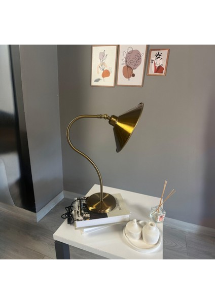 Eskitme Renk Masa Lambası Dekoratif Abajur Çocuk Odası Başucu Lambası Okuma Lambası fırsatları