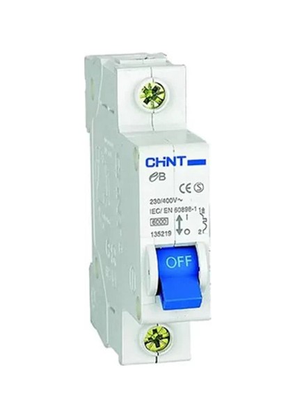 Chınt 186430 Monofaze 1X16A B Tipi Otomatik Sigorta 4,5ka