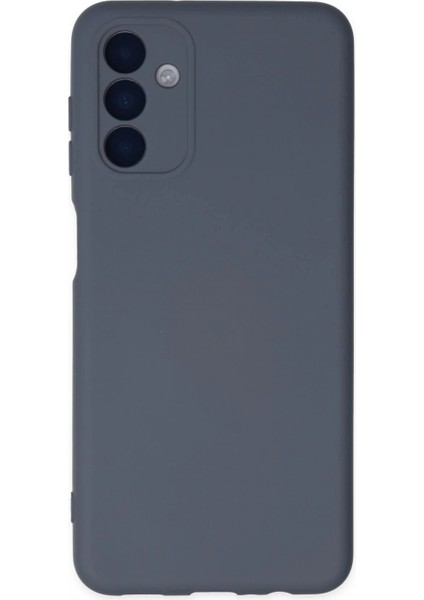 Samsung Galaxy A04S Kılıf Nano Içi Kadife Silikon - Gri (K95)