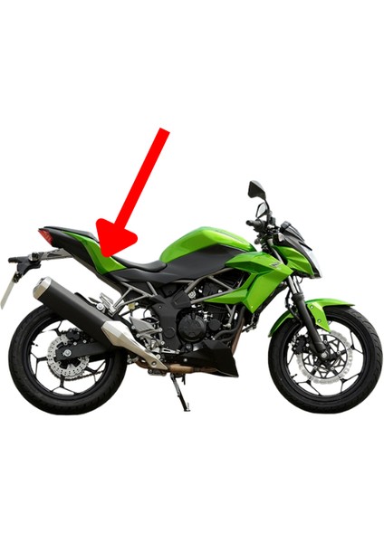 Z250SL NINJA250SL Kuyruk Sol Grenaj Siyah Orijinal fiyatları