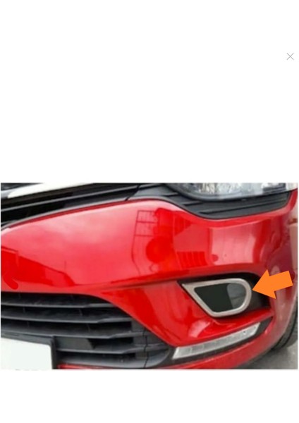 Renault Clio-4 SW Uyumlu Sis Far Çerçevesi Krom 2 Parça 2018 Ve Sonrası Modeller İçin modelleri