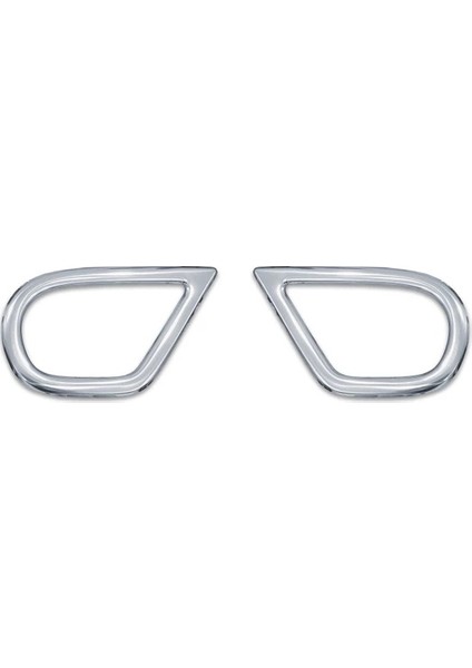 Renault Clio-4 SW Uyumlu Sis Far Çerçevesi Krom 2 Parça 2018 Ve Sonrası Modeller İçin fırsatları