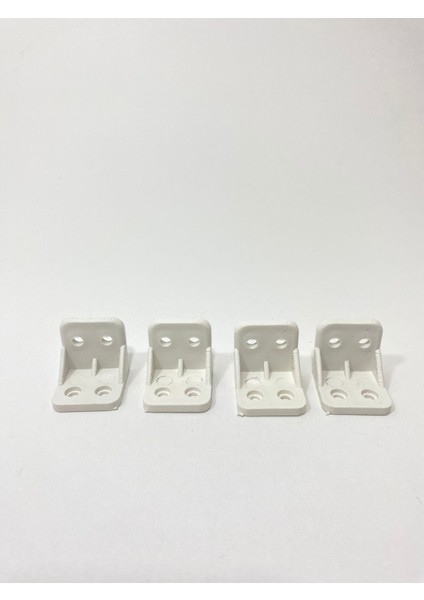Beyaz Plastik Köşe Birleştirme Aparatı ( 16ADET)