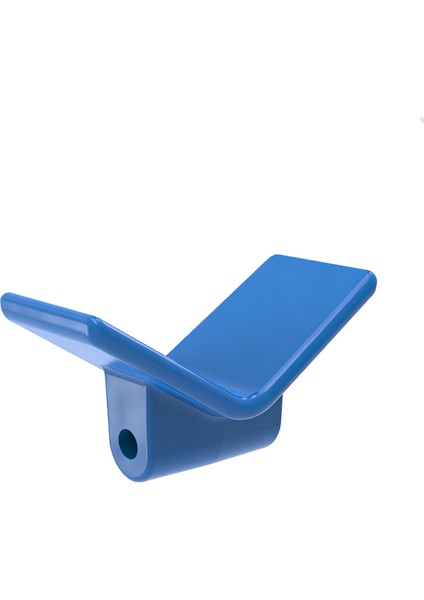 Tekne Römorku V Burun Dayama Takozu Geniş Açılı