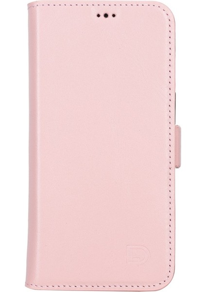 Apple iPhone 13 Pro Uyumlu Deri Cüzdanlı Kılıf Toz Pembe fiyatları