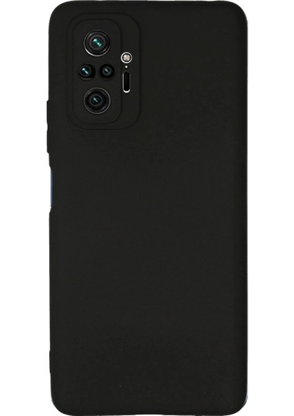 Xiaomi Redmi Note 10 Pro Kılıf First Silikon - Siyah (K95)
