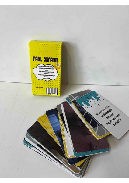 My Mood Cep Boyu Eğlenceli Kart Oyunu 4 Seri Birden