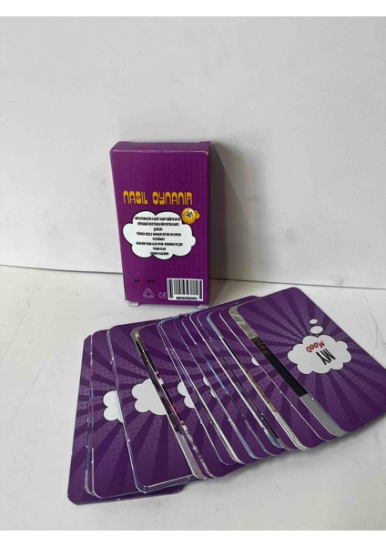 My Mood Cep Boyu Eğlenceli Kart Oyunu 4 Seri Birden modelleri