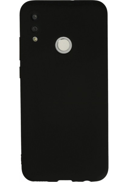 Huawei P Smart 2019 Kılıf Nano Içi Kadife Silikon - Siyah (K95)