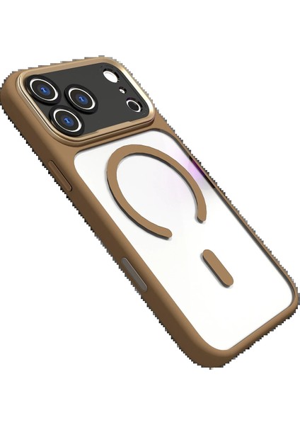 CPT05 Apple iPhone 17 Pro Max Hazar Magsafe Kapak - Gold fiyatları