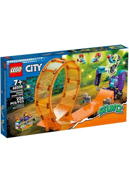 60338 LEGO City - Şempanze Yumruğu Gösteri Çemberi, 226 Parça, +7 Yaş