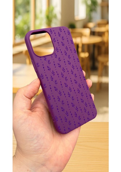 iPhone 13/14 - Sarmaşık Desenli Silikon Darbe Emici Klasik Korumalı Rubber KILIF277 modelleri