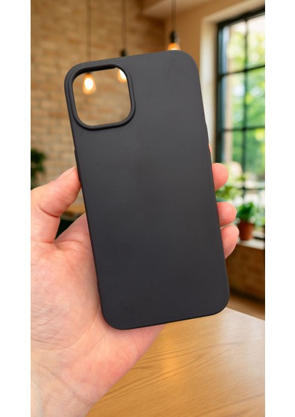 iPhone 12 ve 12 Pro Uyumlu Silikon Darbe Emici Klasik Korumalı Rubber Kılıf