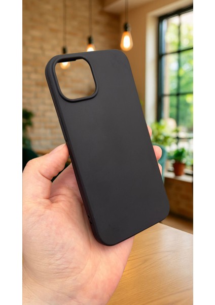 iPhone 12 ve 12 Pro Uyumlu Silikon Darbe Emici Klasik Korumalı Rubber Kılıf modelleri