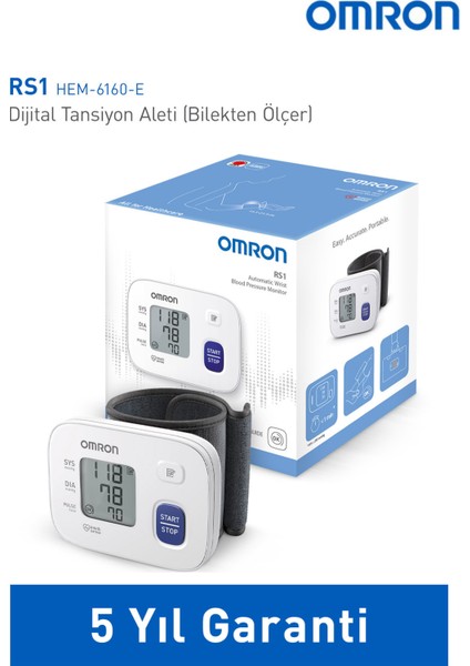 Omron Rs1 Bilek Tipi Dijital Tansiyon Aleti