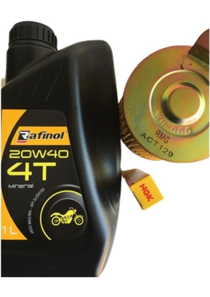 Honda Activa/beat Periyodik Bakım Seti Buji+Filtre+Yağ 3lü Set