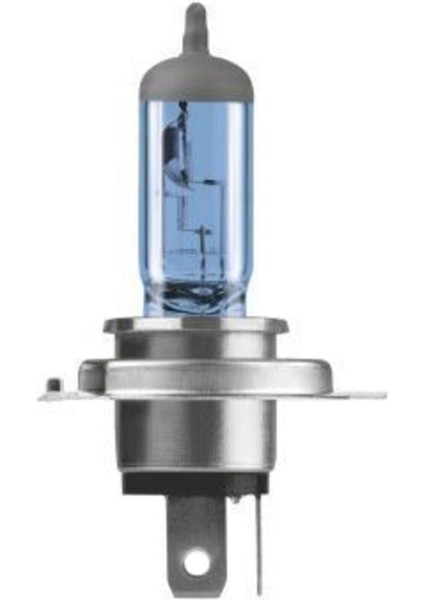 Ampul H4 12V 55 60W Tırnaklı Far 43T %10 Fazla Isık Beyaz Cıft Uyumlu