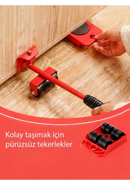 Dayanıklı Metal Gövdeli Mobilya Eşya Taşıma ve Kaldırma Seti 150 Kg'a Kadar fiyatları