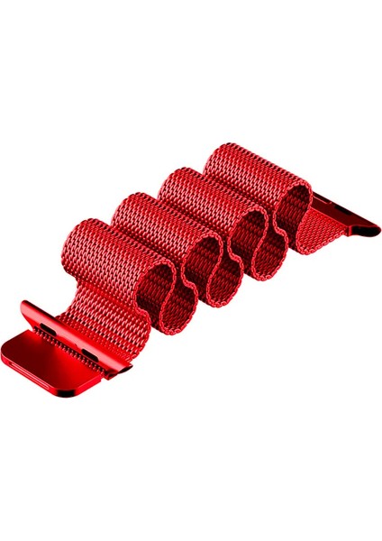 Ally Apple Watch 7-8 45MM 6-5-4 44MM Kayış Kordon Metal Milano Loop 3-2-1 42MM-(1903) fırsatları