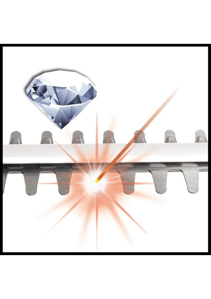 Elektrikli Çit Budama Gc-Eh 4550 (Hafif Ağırlık, Lazer Kesim ve Elmas Taşlama ile Işlenmiş Ç indirimleri