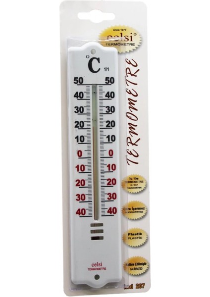 Plastik Derece Oda Termometresi (K95)
