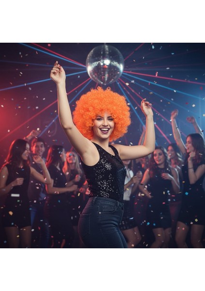 Animasyon Parti ve Palyaço Peruğu / Tcu