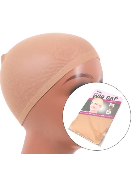 Peruk Takım Bonesi &amp; Filesi / Ten Rengi / 1 Paket / 2 Adet