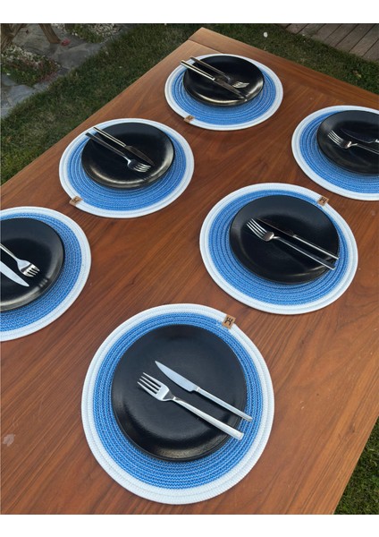 Tekstil 6’lı Yuvarlak Supla Takımı – Kolay Temizlenebilir, Modern Sofralar Için fiyatları