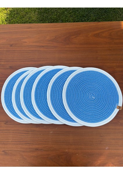 Tekstil 6’lı Yuvarlak Supla Takımı – Kolay Temizlenebilir, Modern Sofralar Için modelleri