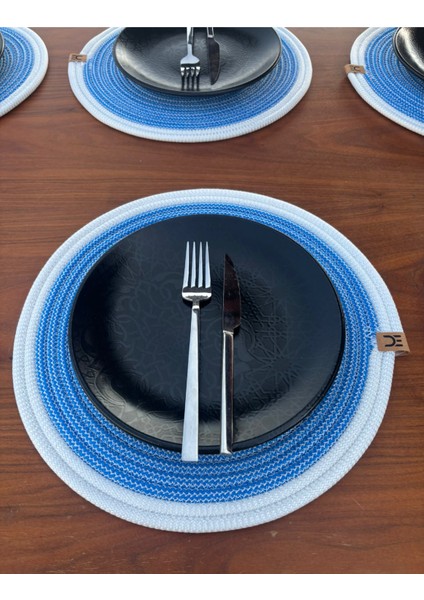 Tekstil 6’lı Yuvarlak Supla Takımı – Kolay Temizlenebilir, Modern Sofralar Için fırsatları