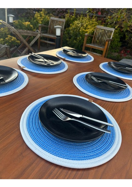 Tekstil 6’lı Yuvarlak Supla Takımı – Kolay Temizlenebilir, Modern Sofralar Için indirimleri