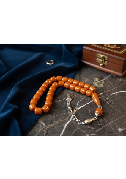 Sıkma Kehribar Tesbih Sarının Aseleti ve Alpaka Püskülün Şıklığı fiyatları