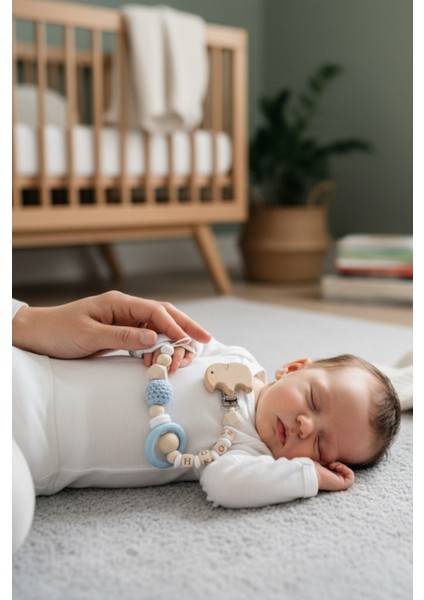 Fitifitibebe Doğal Ahşap Emzik Zinciri - Isme Özel Emzik Askısı Ahşap Emzik Zinciri Emzik Tutucu modelleri