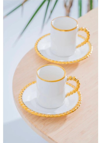 Acar Elvira 2 Kişilik Kahve Fincanı Takımı - 90 ml fırsatları