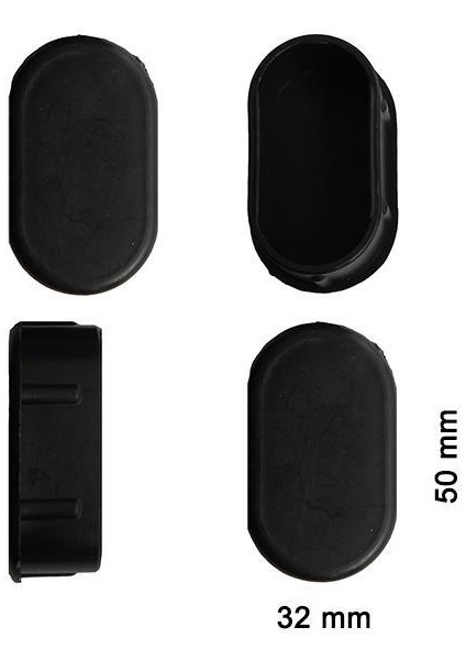 bulurum oval profil ıç tapa 32x50 mm 4 adet