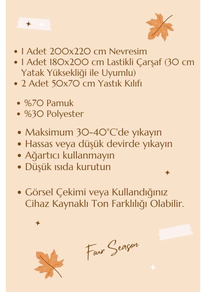 Çift Kişilik Lastikli Çarşaflı Nevresim Takımı Pamuklu Four Season Beyaz Gri fiyatları