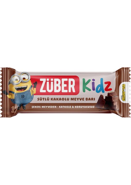 bulurum züber kidz meyve barı 25 gr kakaolu