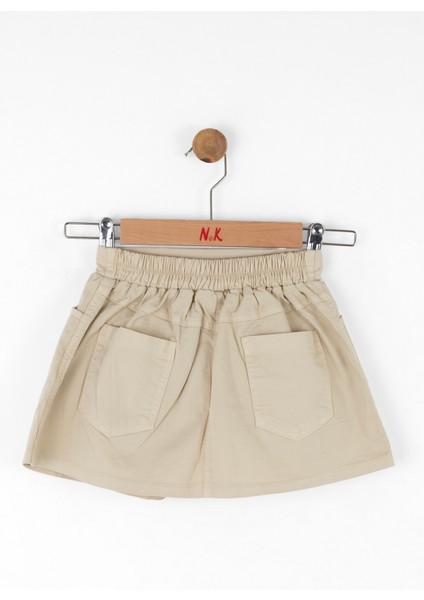 04-08 Yaş Kız Çocuk Vizon Üçlü Takım - Vizon