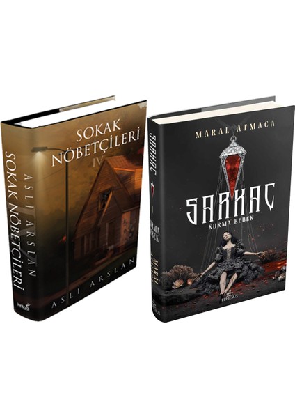 Sarkaç 1 Kurma Bebek Ciltli ve Sokak Nöbetçileri 3 Ciltli Aslı Arslan 2li Set