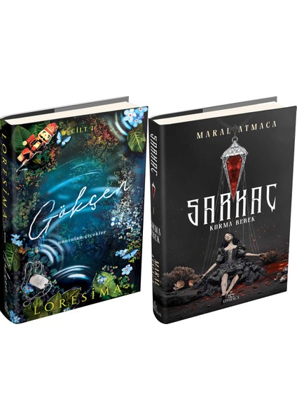 Sarkaç 1 Kurma Bebek Ciltli ve Ephesus Yayınları Gökçen 1 Ciltli Loresima 2li Set