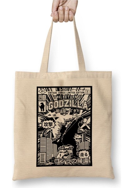 The Return Of Godzilla Comic Book Covers Bez Çanta