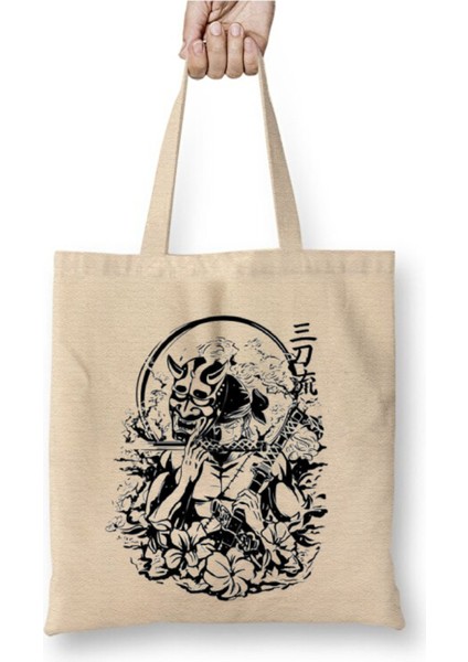 Roronoa Zoro One Piece Luffy Beyaz Bez Çanta Uzun Saplı Alışveriş Çantası Plaj Çantası