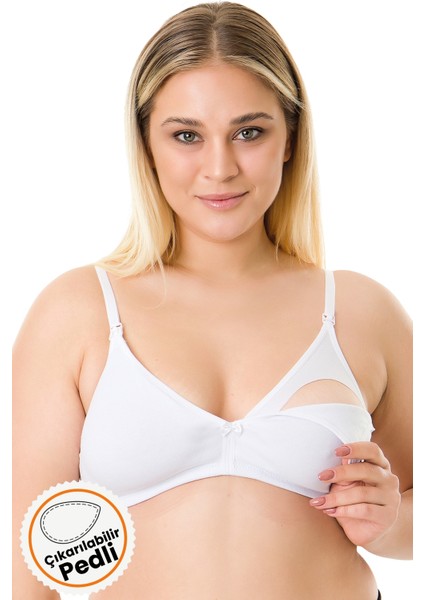 Çıkarılabilir Pedli Emzirme Sütyeni